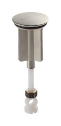 KOHLER, 78172-BN, LAVATORY POP-UP DRAIN  PLUNGER (EUROPEAN STYLE)  BRUSHED NICKEL                                                              