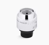 KOHLER, 9660-CP, PERSONA SQUARE VACUUM BREAKER, 1/2" x 1/2", CHROME