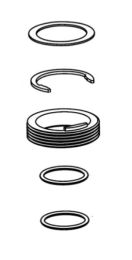 MOEN, 114298, ABERDEEN HARDWARE KIT FOR KITCHEN FAUCET SERIES 7590 AND 7592