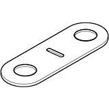 MOEN,128869, DECK GASKET FOR DOUBLE HANDLE BATHROOM SINK FAUCET