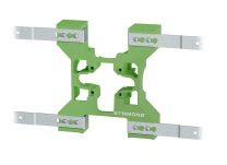 SYMMONS, RTS-076, TEMPTROL RAPID INSTALL VALVE MOUNTING BRACKET, GREEN