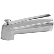 PASCO, 11427, 7" DIVERTER SPOUT SLIP FIT FOR .5" COPPER, CHROME