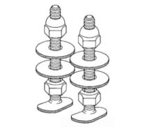 PASCO, 28-SS, 1/4" -1/4" STAINLESS STEEL BOLT SET