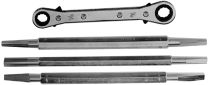 PASCO, 4568, BIBB SEAT WRENCH 4 PIECE TOOL