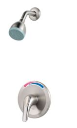 PFIRST SERIES, LG89-020K, SINGLE-HANDLE SHOWER ONLY TRIM, BRUSHED NICKEL