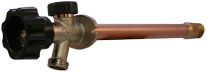 PRIER, 479-14, 14" MANSFIELD STYLE ANTI-SIPHON WALL HYDRANT, HALF TURN 3/4" MPT X 1/2" FPT