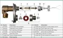 PRIER, P-231-06CC, STEM ASSEMBLY - CC" FOR NEW STYLE C-634