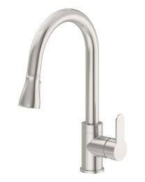 SYMMONS, SK6710PDSTS, 1.5 GPM INDENTITY SINGLE-HANDLE PULL-DOWN KITCHEN FAUCET, STAINLESS STEEL