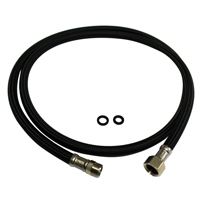 ROHL, C7092, NICOLAZZI 5' KITCHEN FAUCET BLACK NYLON BRADED HOSE FOR ALL SIDE-SPRAY FAUCETS A3606 AND A3608