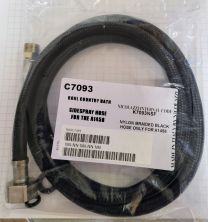 ROHL, C7093, NICOLAZZI BLACK NYLON BRAIDED HOSE ONLY FOR A1458