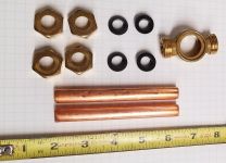 ROHL, ZZ31038004, CISAL BANJO CONNECTOR ONLY FOR AC102