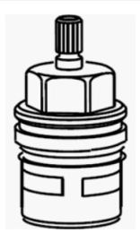 SANTEC, P0420-SC, 3/4" CERAMIC COLD CARTRIDGE FOR 3555TD