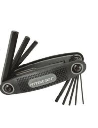 GENERIC, 94905MET, METRIC HEX KEY SET EIGHT DIFFERENT SIZES
