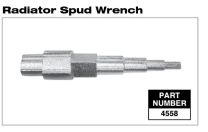 PASCO, 4558, RADIATOR CAST IRON SPUD WRENCH 