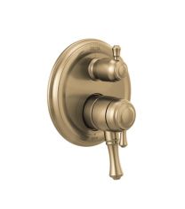 DELTA, T27897-CZ, TRADITIONAL MONITOR 17 SERIES VALVE TRIM WITH 3-SETTING INTERGRATED DIVERTER, CHAMPAGNE BRONZE wardsn 