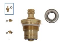 GERBER, G0098001, COMPRESSION STEM ASSEMBLY WITH BRASS SEAT, COLD