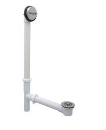 GERBER, G0041513, CLASSICS PVC TRIP LEVER DRAIN FOR ROMAN TUB, CHROME