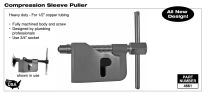 PASCO, 4661, 1/2" COPPER WATER TUBE COMPRESSION SLEEVE PULLER  