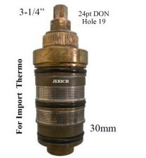 JERICH, 15710, IMPORT 30 MM  24PT HEAD THERMOSTATIC CARTRIDGE 