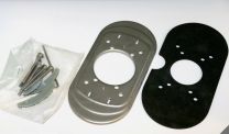 HANSGROHE, 88518000, SHOWER CARRIER ESCUTCHEON, CROME  