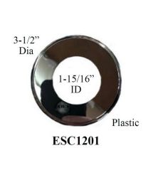 JERICH, ESC1201, 3.5" DIAMETER TUB SPUCH ESCUTCHEON, CHROME