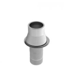 JACLO, 8019-PCH, BRASS DECK MOUNT FAUCET SLEEVE FOR HAND SHOWER BASES 8029 OR 8030, POLISHED CHROME 