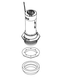 KOHLER, 1216613, ARCHER (K-3551) 1.28 GPF FLUSH VALVE