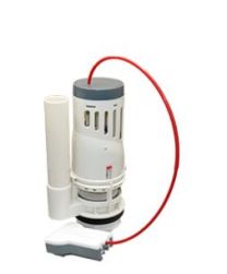 TOTO, THU418, 2" LEFT TOWER DUAL FLUSH VALVE ASSEMBLY WITH WIRED BOX FOR CST494CEMF