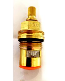 JERICH, 58821LF, GROHE (45882000); DXV ( H960104.191) 1/4 TURN 1/2" BRASS CERAMIC CARTRIDGE, HOT