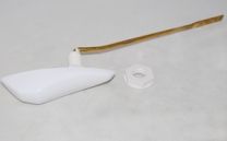 TOTO, THU015#01,METATL TRIP LEVER FOR CST904 TOILET TANK, COTTON