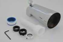 CSB, TS1258DCP,  UNIVERSAL FIT ALL STYLE WITH DIVERTER, CHROME PLATED