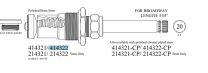 WALTER, 414322, BROADWAY 20 BROACH STEM, COLD