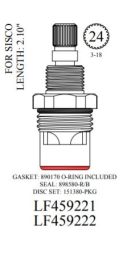 WALTER, LF459222, SISCO CERAMIC CARTRIDGE, COLD