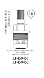 WALTER, LF459451, REID WATSON CERAMIC CARTRIDGE, HOT