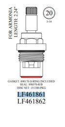 WALTER,LF461861, ARMONIA CERAMIC CARTRIDGE, HOT