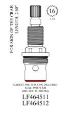 WALTER, LF464512, SIGN OF THE CRAB CERAMIC CARTRIDGE, COLD