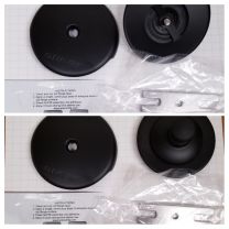 WATCO, 48700-PP-WI, UNIVERSAL NUFIT PUSH-PULL TRIMP KIT, SILICONE MATTE BLACK