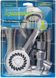 WHEDON, HSDDP2, 59" DYNAPULSE 3 SPRAY MASSAGE HAND SHOWER SYSTEM, CHROME