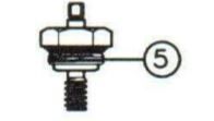 WOODFORD, 55110, MODEL Y95 BRASS HEAD NUT ASSEMBLY, DISCONTINUED