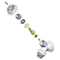 WOODFORD, RK-24, MODEL 21/24/26/B24/B26/Y24/Y26 REPAIR KIT, CHROME