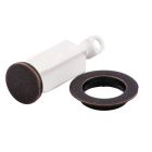 MOEN DRAIN PLUG AND SEAT, OIL RUBBED BRONZE