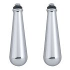 MOEN TRADITIONAL REPLACEMENT HANDLE KNOB INSERT, CHROME
