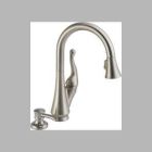 Talbott: Single Handle Pull-Down Kitchen Faucet With Soap Dispenser