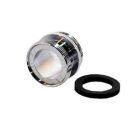 AERATOR ADAPTOR 15/16-27 MAL  x 55/64-27 MALE EXTRA LONG  CHROME