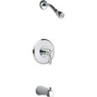Tub And Shower Trim Kit W/ Shower Head And Diverter Tub Spout