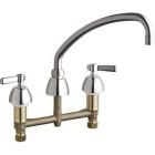 Concealed Dual Supply Sink Faucet W/O Side Spray