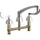 Concealed Dual Supply Sink Faucet W/O Side Spray