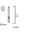Speakman Stem RH Only