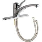 Single Lever Dual Supply Mixing Sink Faucet