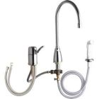 Single Lever Dual Supply Mixing Sink Faucet W/ Spray